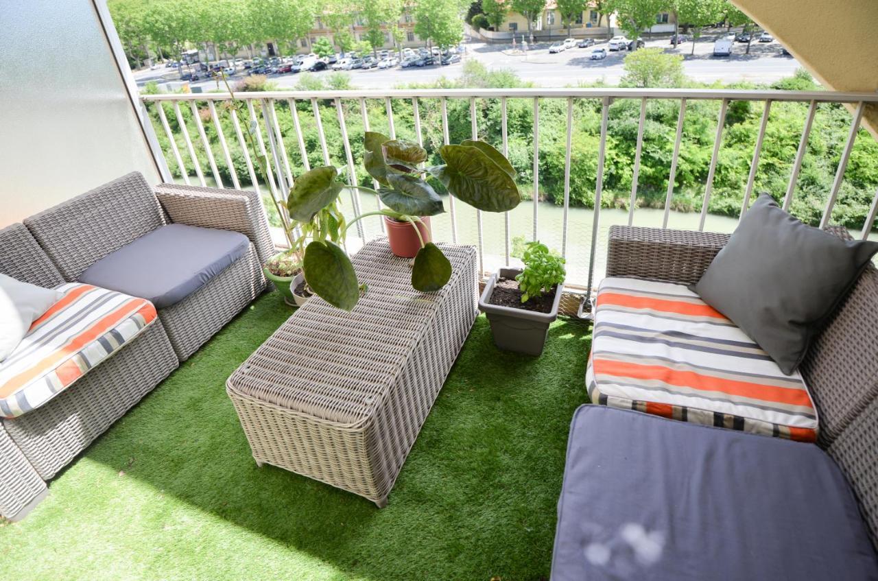 Balcon Sur Canal Daire Carcassonne Dış mekan fotoğraf